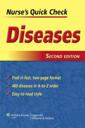 Nurses Quick Check Diseases Second Springhouse