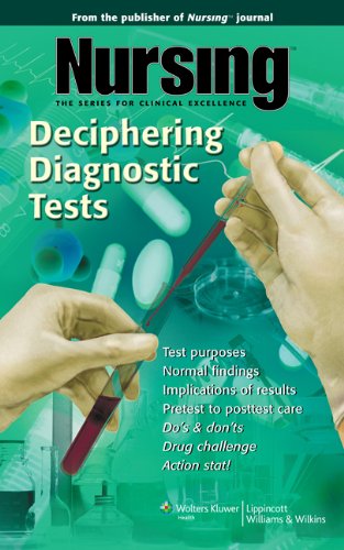 Nursing Deciphering Diagnostic Tests Nursing Series 1st Edition Springhouse