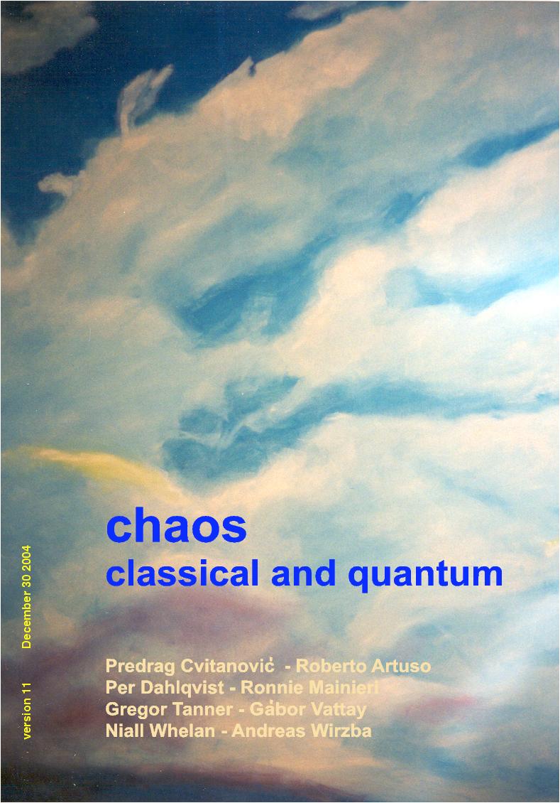 Chaos Classical And Quantum V157 Predrag Cvitanovi Roberto Artuso