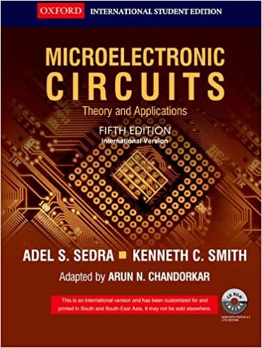 Microelectronic Circuits Theory And Applications Adel S Sedra