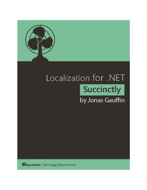 Localization For Net Succinctly Jonas Gauffin