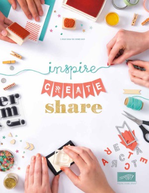 Stampin Up Inspire Create Share 20142015