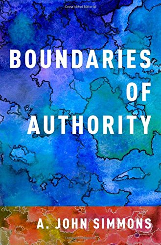 Boundaries Of Authority 1st Edition A John Simmons