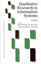 Qualitative Research In Information Systems A Reader Myers