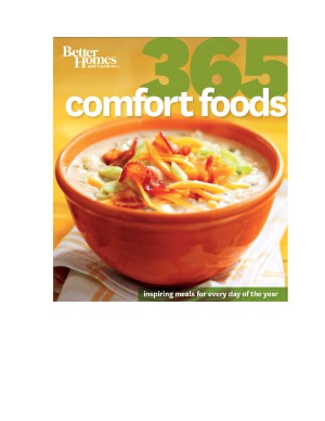 Better Homes Gardens 365 Comfort Foods Better Homes And Gardens