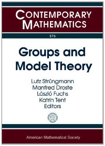 Groups And Model Theory Lutz Strungmann Manfred Droste Lazlo Fuchs