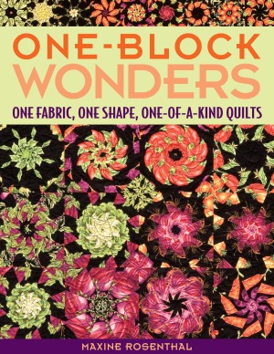 Oneblock Wonders One Fabric One Shape Oneofakind Quilts Maxine Rosenthal