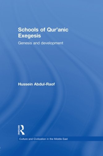 Schools Of Quranic Exegesis Genesis And Development Reprint Hussein Abdulraof