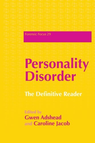 Personality Disorder The Definitive Reader Caroline Jacob