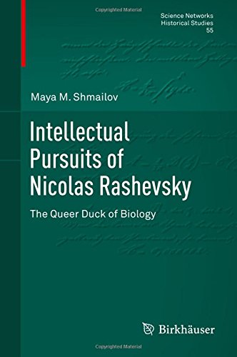 Intellectual Pursuits Of Nicolas Rashevsky The Queer Duck Of Biology Maya M Shmailov