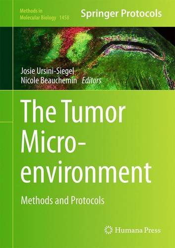 The Tumor Microenvironment Methods And Protocols Josie Ursinisiegel