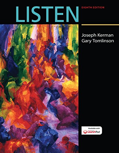 Listen 8th Edition Joseph Kerman Gary Tomlinson