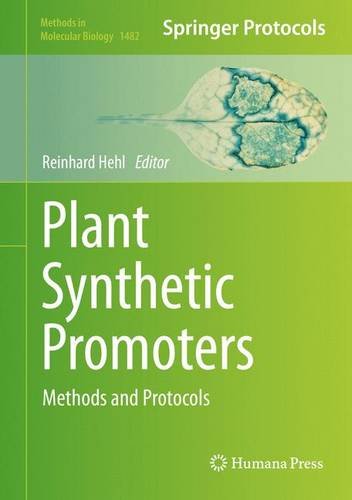 Plant Synthetic Promoters Methods And Protocols Reinhard Hehl