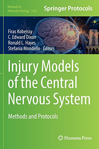 Injury Models Of The Central Nervous System Methods And Protocols Firas H Kobeissy