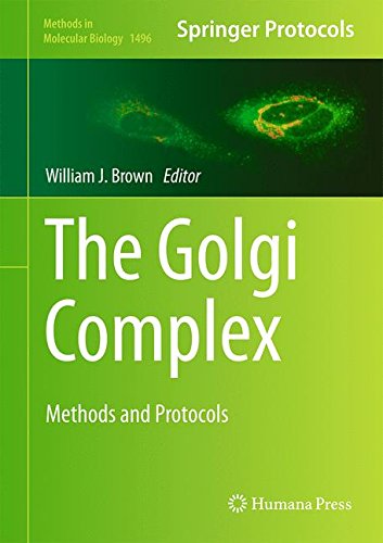 The Golgi Complex Methods And Protocols William J Brown