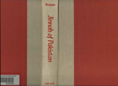 Jinnah Of Pakistan Stanley Wolpert