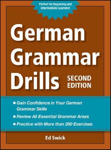 German Grammar Drills 2nd Edition Ed Swick