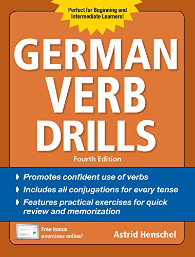 German Verb Drills Fourth Edition 4th Edition Astrid Henschel