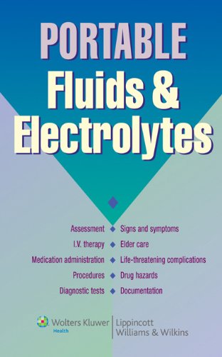 Portable Fluids And Electrolytes 1st Edition Springhouse