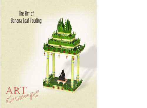 The Art Of Banana Leaf Folding Art Crumps Rajani Ramkumar Chatura Ajith Uma Balaji Malathi Satish Ramkumar