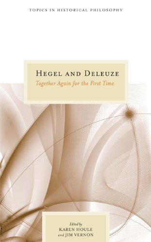 Hegel And Deleuze Together Again For The First Time Karen Houle