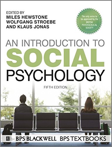 An Introduction To Social Psychology 5th Edition Miles Hewstone