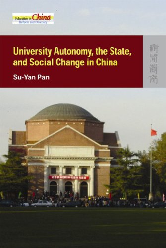 University Autonomy The State And Social Change In China Suyan Pan