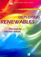 Deploying Renewables Principles For Effective Policies Oecd