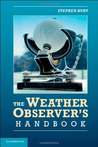 The Weather Observers Handbook 1st Edition Stephen Burt