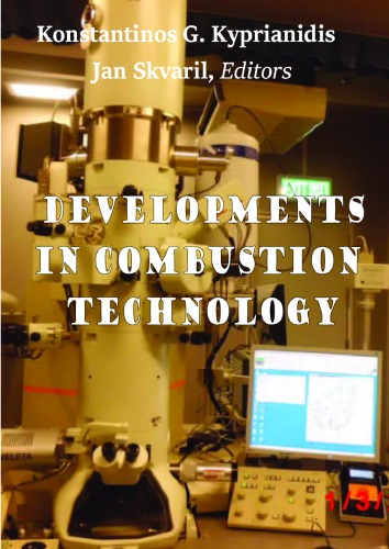 Developments In Combustion Technology Konstantinos G Kyprianidis And Jan Skvaril