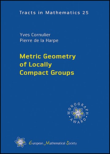 Metric Geometry Of Locally Compact Groups Yves Cornulier Pierre De La Harpe