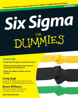 Six Sigma For Dummies Gygi C Williams W