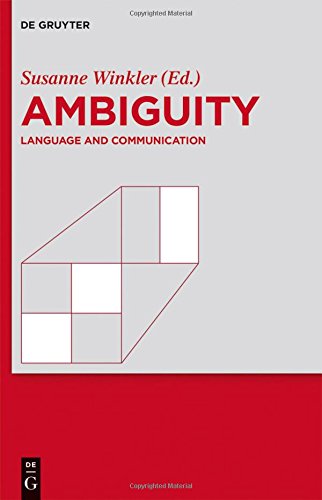 Ambiguity Susanne Winkler