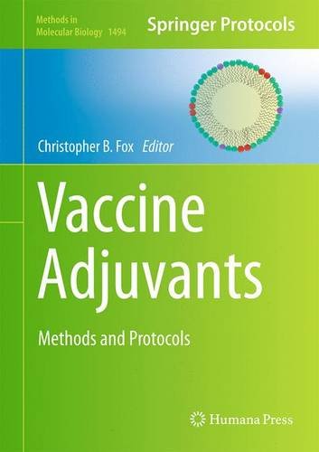 Vaccine Adjuvants Methods And Protocols Christopher B Fox