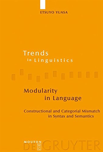 Modularity In Language Constructional And Categorial Mismatch In Syntax And Semantics Etsuyo Yuasa