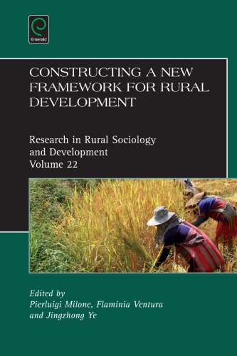 Constructing A New Framework For Rural Development Pierluigi Milone