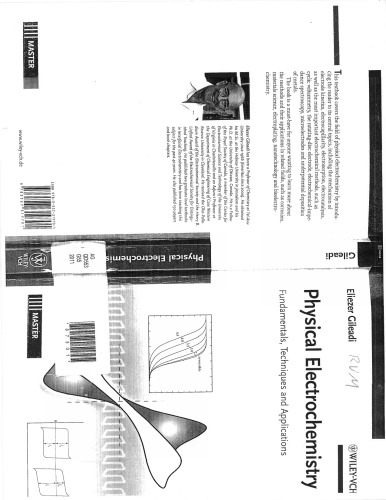 Physical Electrochemistry Fundamentals Techniques And Applications Gileadi