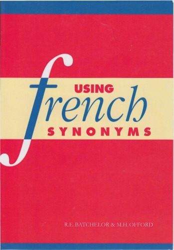Using French Synonyms Re Batchelor Mh Offord