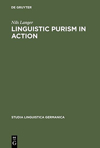Linguistic Purism In Action How Auxiliary Tun Was Stigmatized In Early New High German Nils Langer