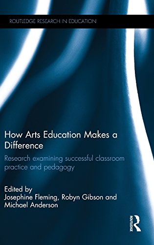 How Arts Education Makes A Difference Research Examining Successful Classroom Practice And Pedagogy Josephine Fleming