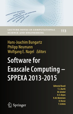Software For Exascale Computing Sppexa 20132015 Hansjoachim Bungartz