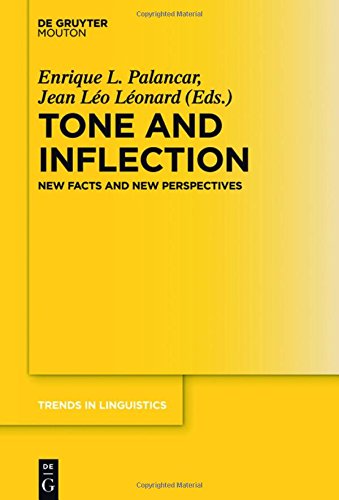 Tone And Inflection Enrique L Palancar
