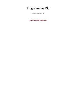 Programming Pig Dataflow Scripting With Hadoop 2nd Edition Alan Gates