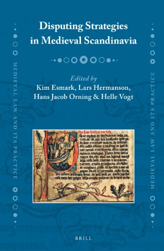 Disputing Strategies In Medieval Scandinavia Kim Esmark