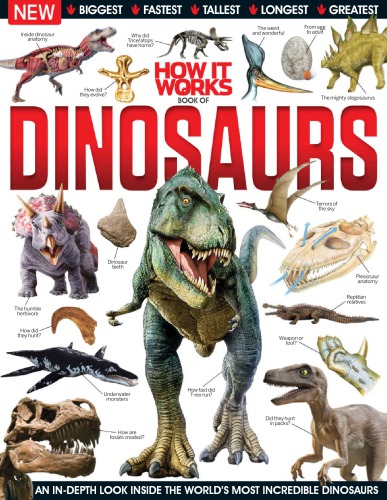 How It Works Book Of Dinosaurs 2nd Imagine Publishing