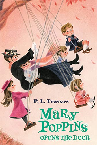 Mary Poppins Opens The Door Reprint Travers P L