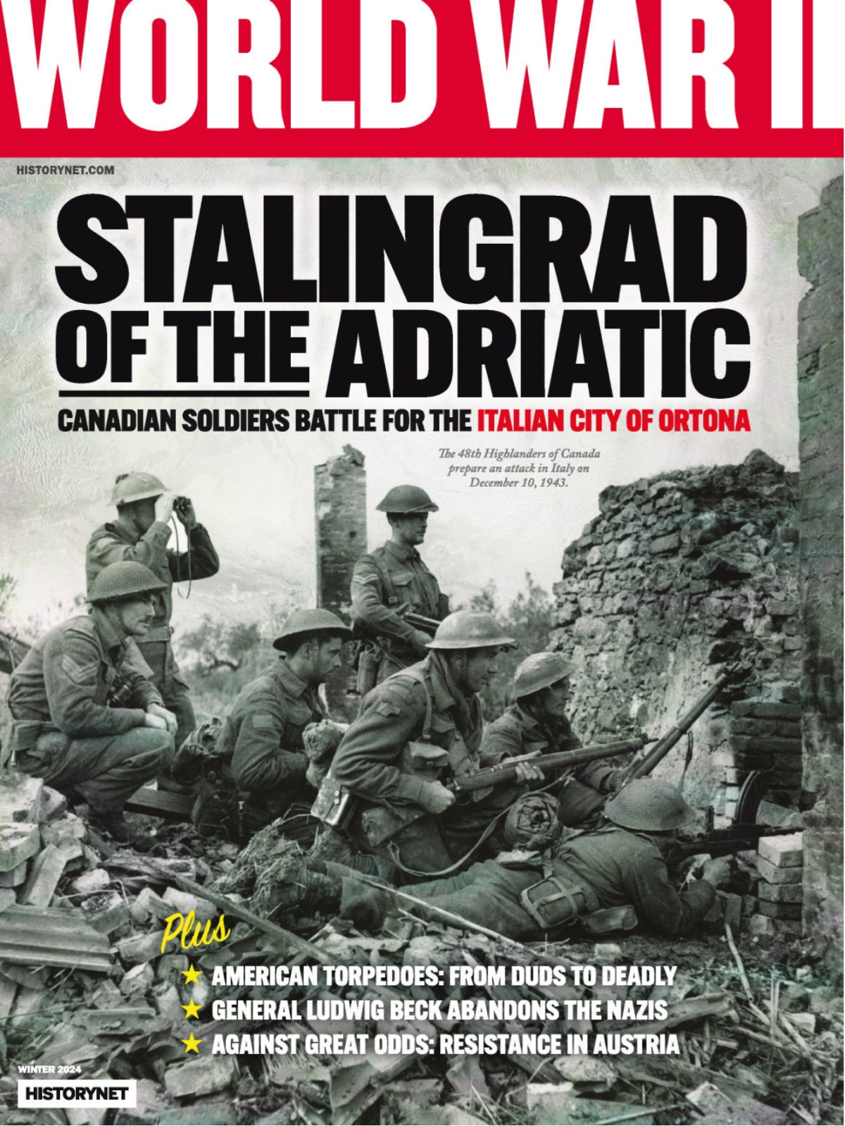 World War Ii Winter 2024 Issue 3rd Edition Historynet