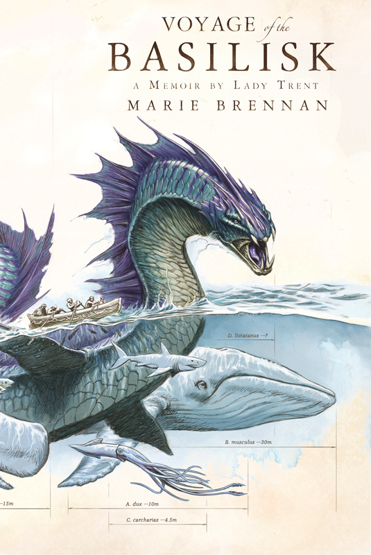 Voyage Of The Basilisk A Memoir By Lady Trent Marie Brennan