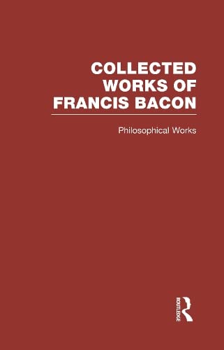 Collected Works Of Francis Bacon 1st Edition Francis Bacon