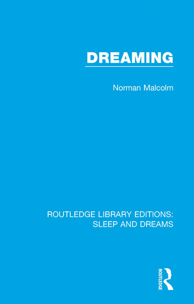 Dreaming Norman Malcolm